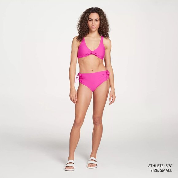 NEW CALIA Women's Ruched Swim Bottoms - Picture 3 of 4